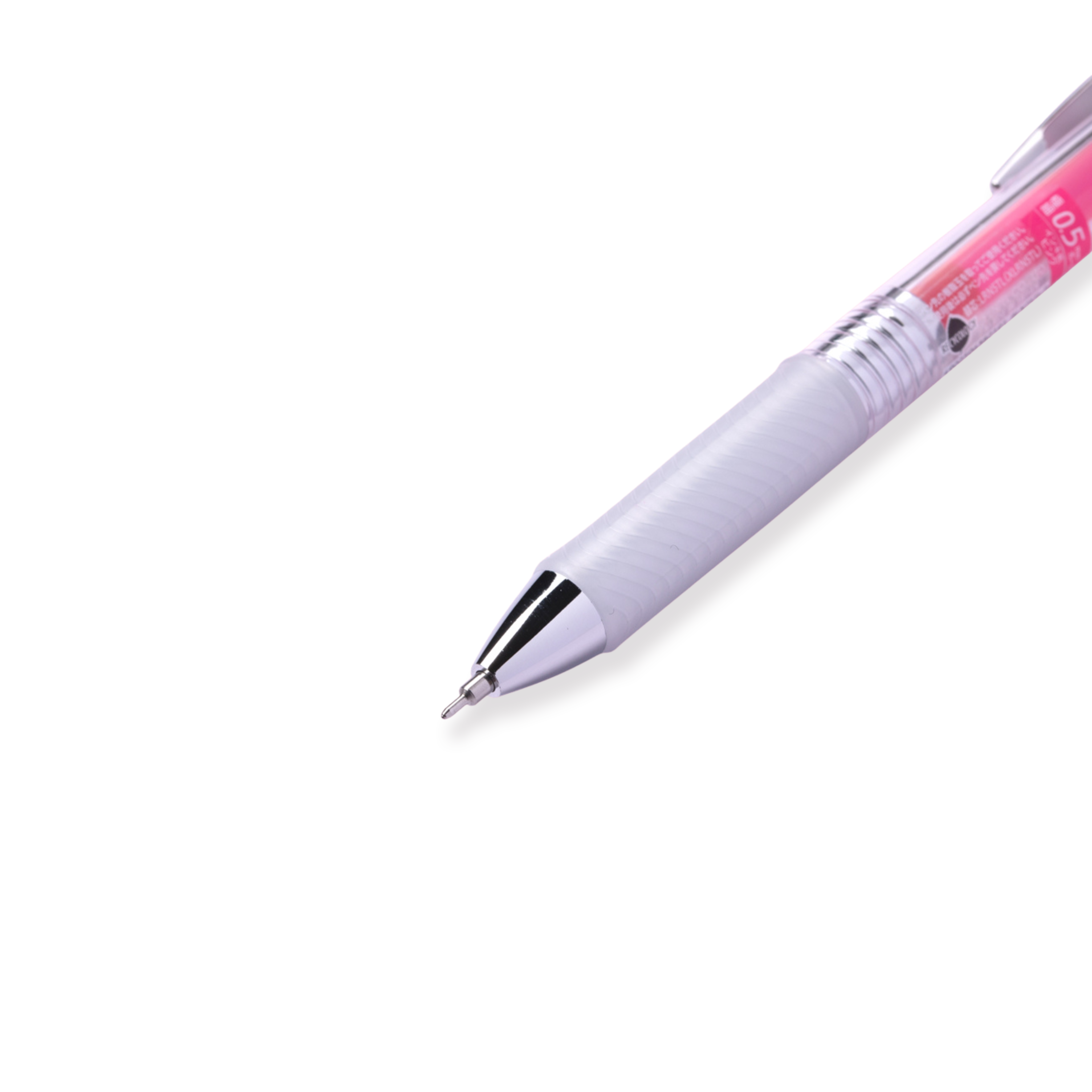 Bolígrafo de gel Pentel EnerGel Infree - 0,5 mm - Rosa