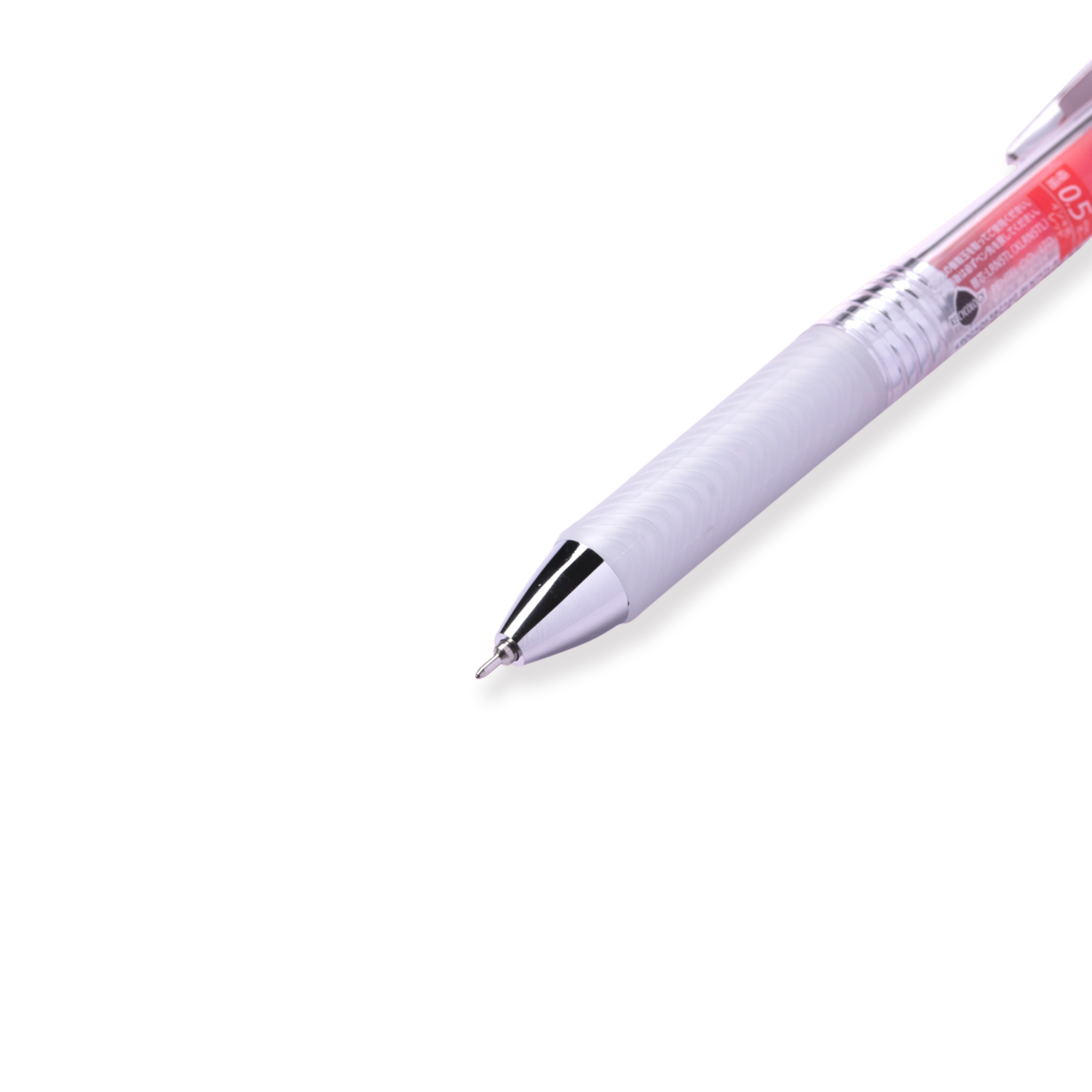 Bolígrafo de gel Pentel EnerGel Infree - 0,5 mm - Rojo