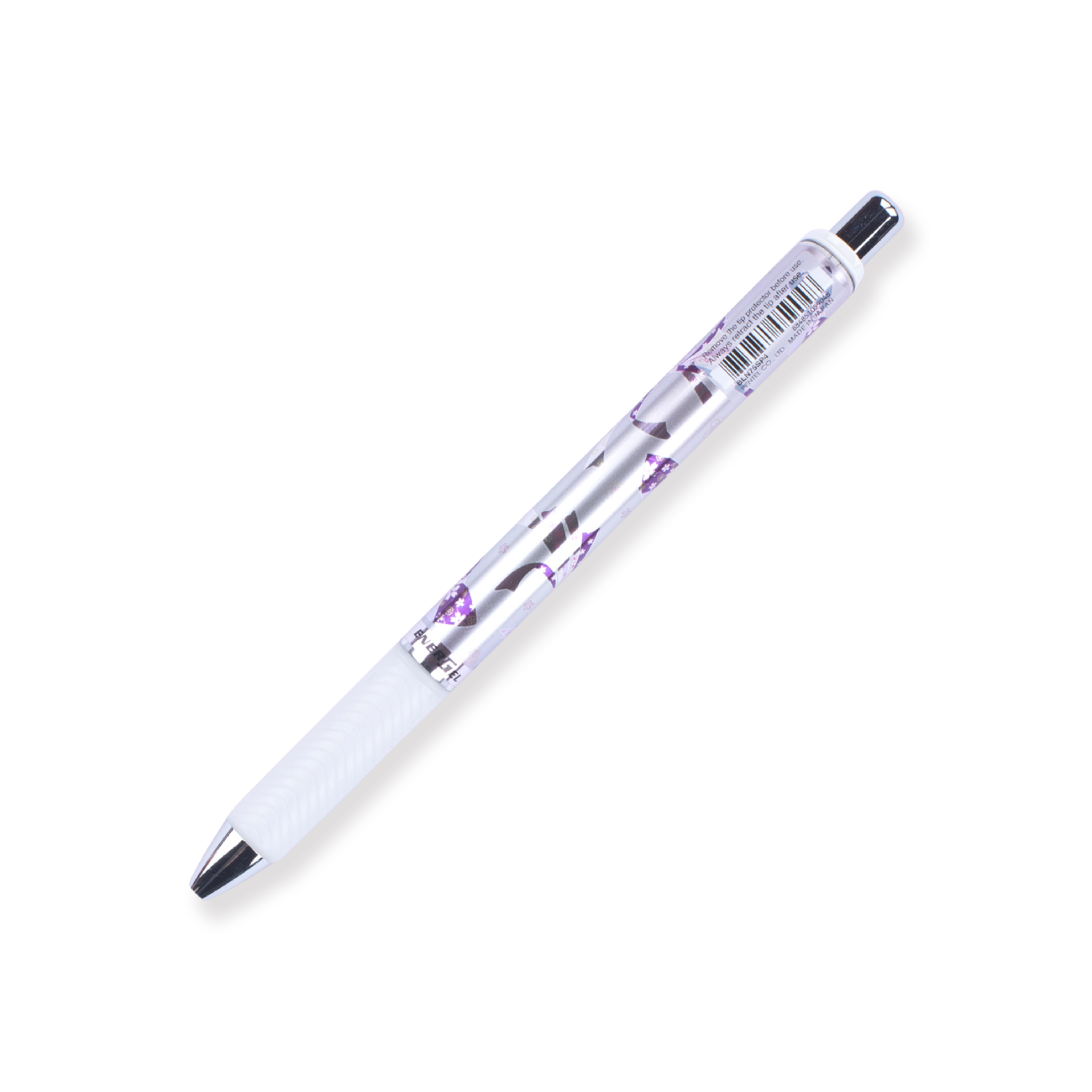 Pentel EnerGel Kawaii Spring Retractable Gel Roller Pen - Ribbon - Stationery Pal