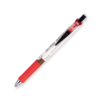 Pentel EnerGel Pikachu Limited Edition Gel Pen - 0.5 mm - Black Ink - Red Grip - Stationery Pal