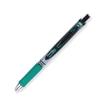 Pentel EnerGel RTX Gel Pen - Conical - 0.7 mm - Green - Stationery Pal