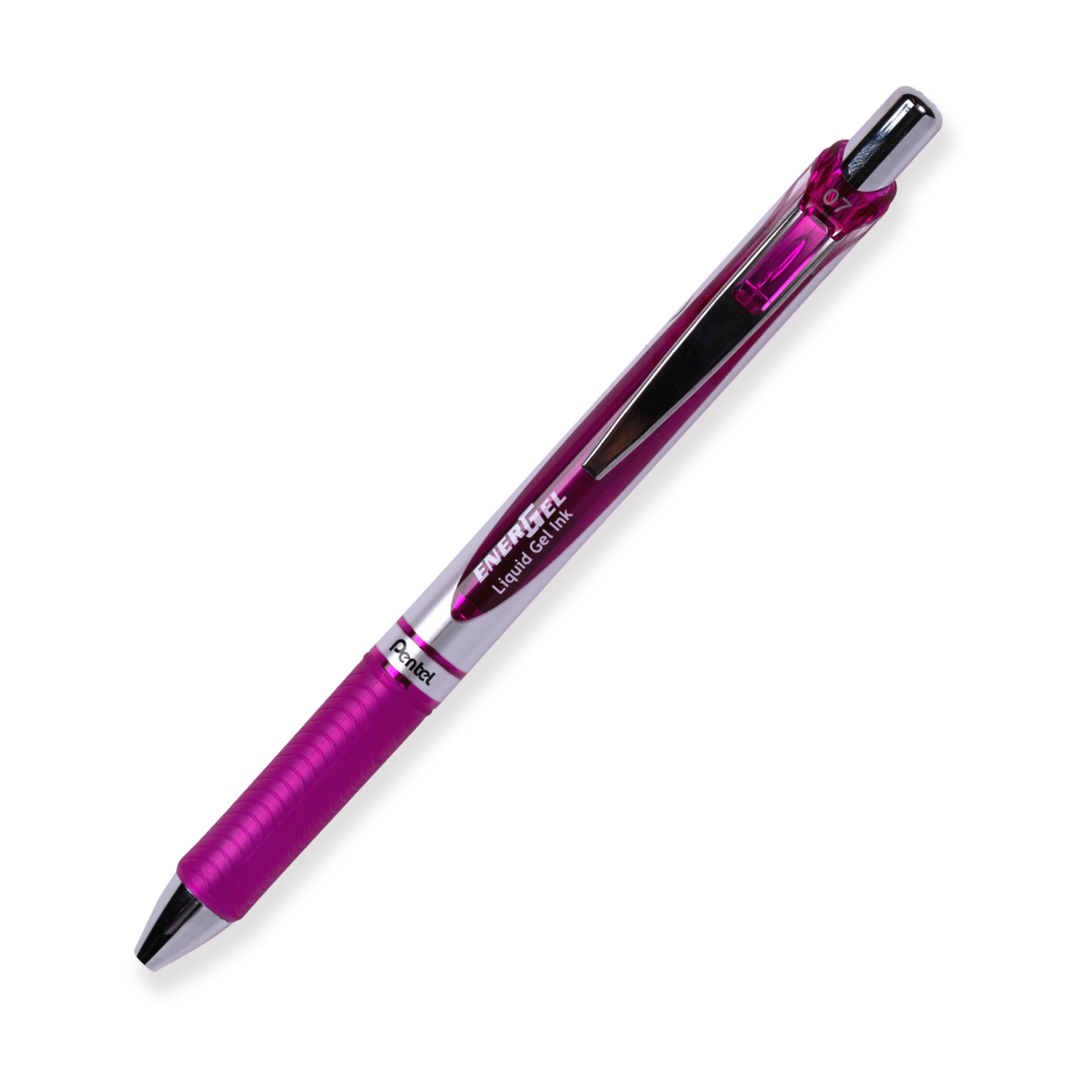 Pentel EnerGel RTX Gel Pen - Conical - 0.7 mm - Magenta