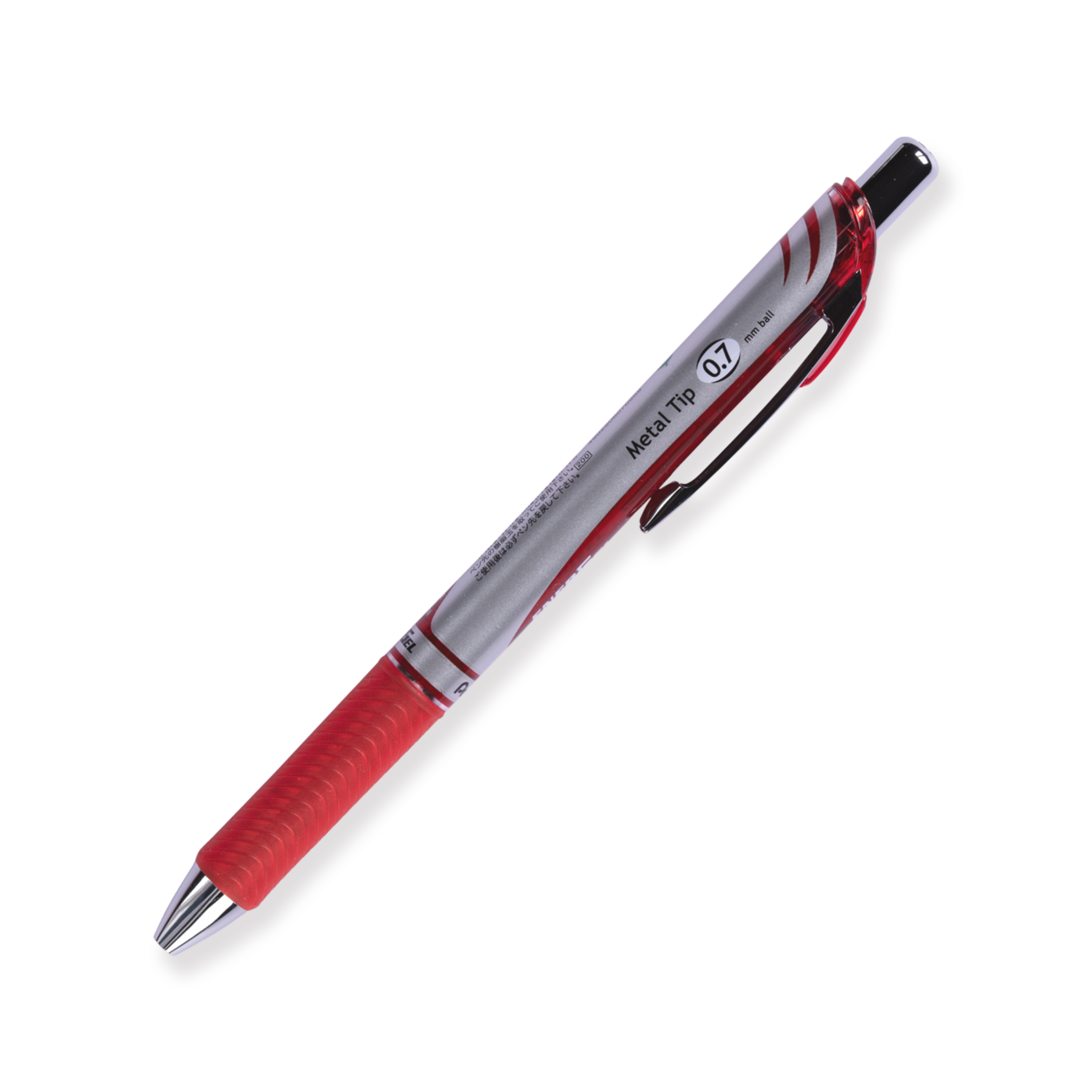 Bolígrafo de gel Pentel EnerGel RTX - Cónico - 0,7 mm - Rojo 