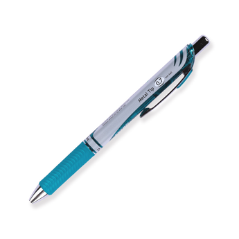 Pentel EnerGel RTX Gel Pen - Conical - 0.7 mm - Turquoise Blue - Stationery Pal