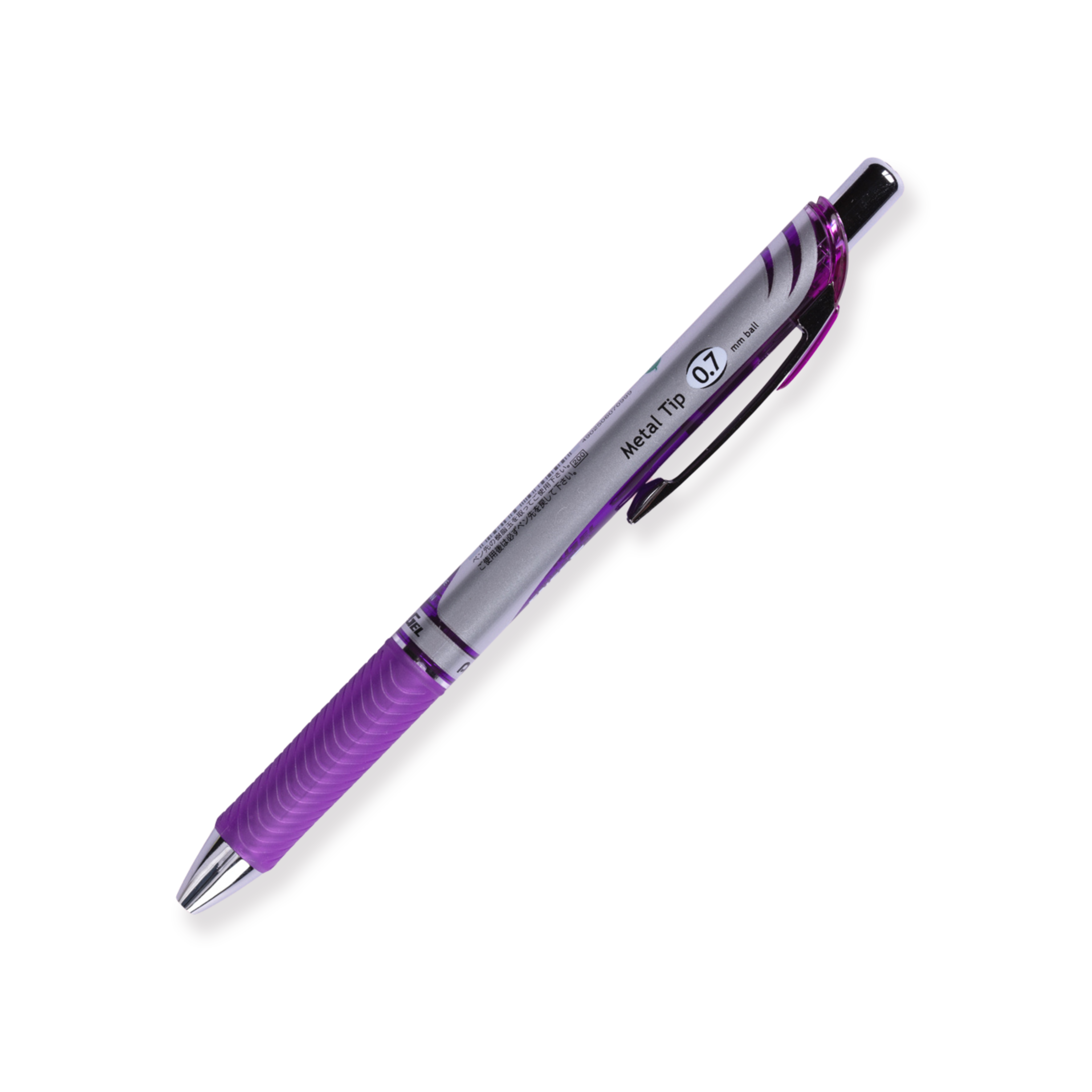 Bolígrafo de gel Pentel EnerGel RTX - Cónico - 0,7 mm - Violeta 