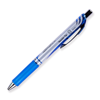 Pentel EnerGel RTX Gel Pen - Needle - 0.5 mm - Blue - Stationery Pal