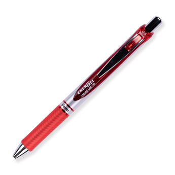 Pentel EnerGel RTX Gel Pen - Needle - 0.5 mm - Red - Stationery Pal