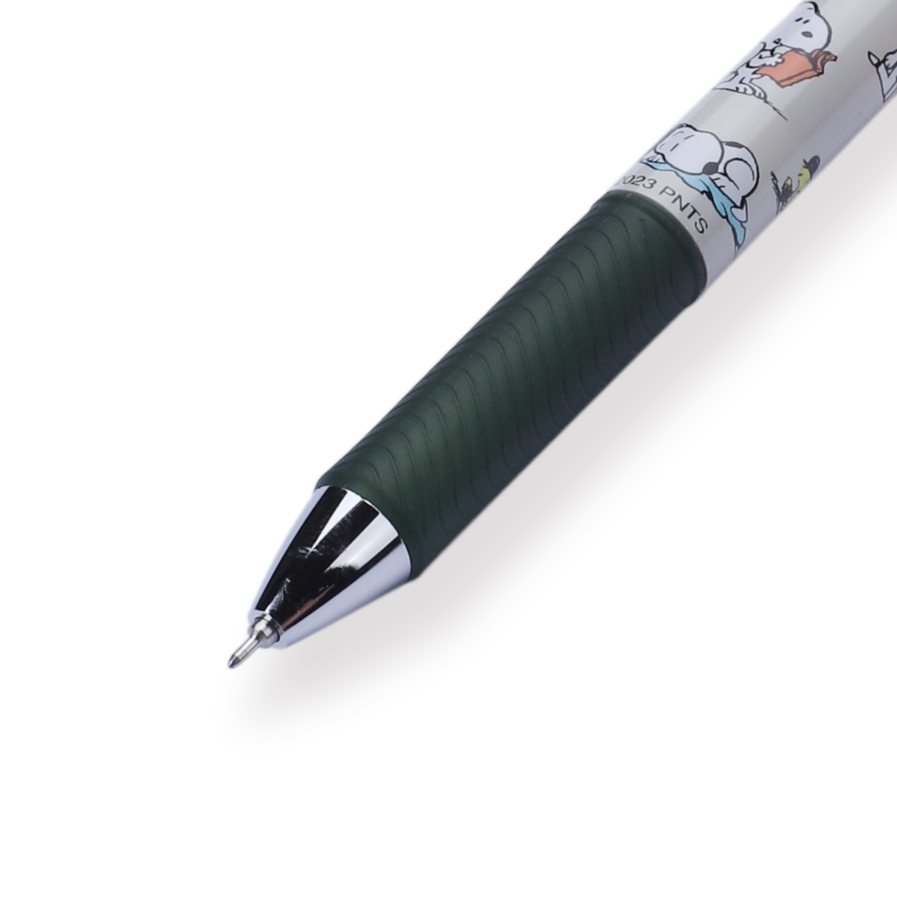 Pentel EnerGel Snoopy Limited Edition Gel Pen - 0.5 mm - Olive Grip - Stationery Pal