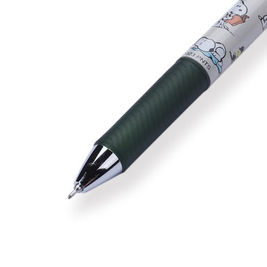 Pentel EnerGel Snoopy Limited Edition Gel Pen - 0.5 mm - Olive Grip - Stationery Pal