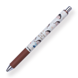 Pentel EnerGel x Chibi Maruko-Chan Limited Edition Gel Pen - 0.5 mm - Brown Body - Stationery Pal