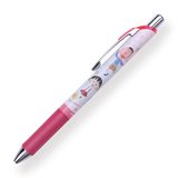 Pentel EnerGel x Chibi Maruko-Chan Limited Edition Gel Pen - 0.5 mm - Pink Body - Stationery Pal