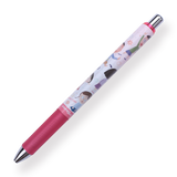 Pentel EnerGel x Chibi Maruko-Chan Limited Edition Gel Pen - 0.5 mm - Pink Body - Stationery Pal