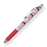 Pentel EnerGel x Chibi Maruko-Chan Limited Edition Gel Pen - 0.5 mm - Red Body - Stationery Pal