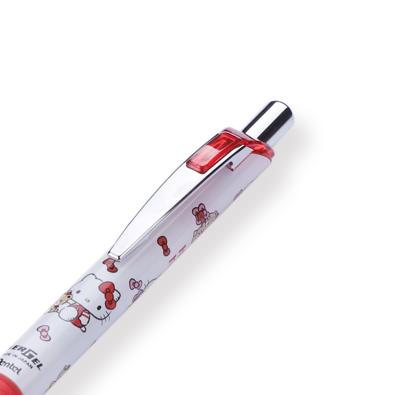 Pentel EnerGel x Sanrio Gel Pen - 0.5 mm - Hello Kitty and Bear - Stationery Pal