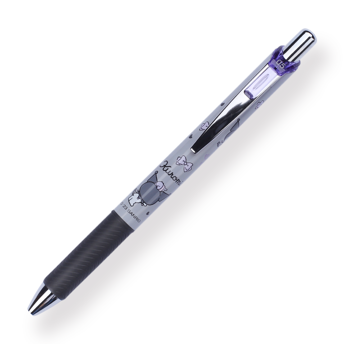 Pentel EnerGel x Sanrio Gel Pen - 0.5 mm - Kuromi - Stationery Pal