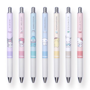 Pentel EnerGel x Sanrio Gel Pen - 0.5 mm - Set of 7 - Stationery Pal