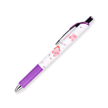 Pentel Energel × Kirby Limited Edition Gel Pen - 0.5mm - Purple Grip - Stationery Pal