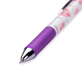 Pentel Energel × Kirby Limited Edition Gel Pen - 0.5mm - Purple Grip - Stationery Pal