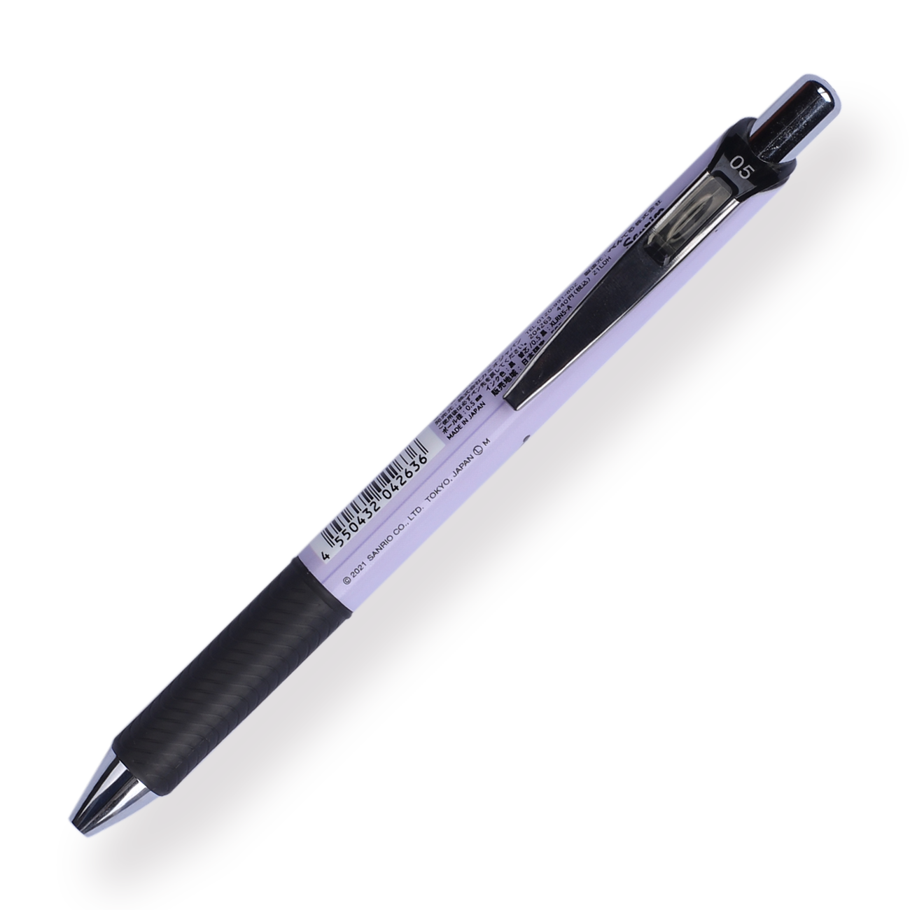 Pentel Energel × Kuromi Limited Edition Gel Pen - 0.5 mm - Purple Body - Stationery Pal