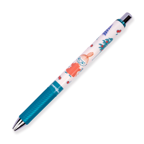 Pentel Energel × Moomin Limited Edition Ballpoint Pen - 0.5mm - Black - Blue - Stationery Pal