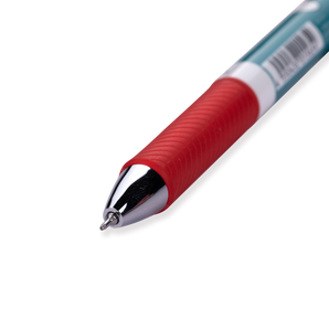 Pentel Energel × Moomin Limited Edition Ballpoint Pen - 0.5mm - Black - Red Grip - Stationery Pal