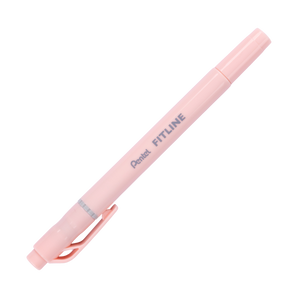 Pentel Fitline Double-Sided Highlighter - Chisel/Fine Tip - Pastel Orange