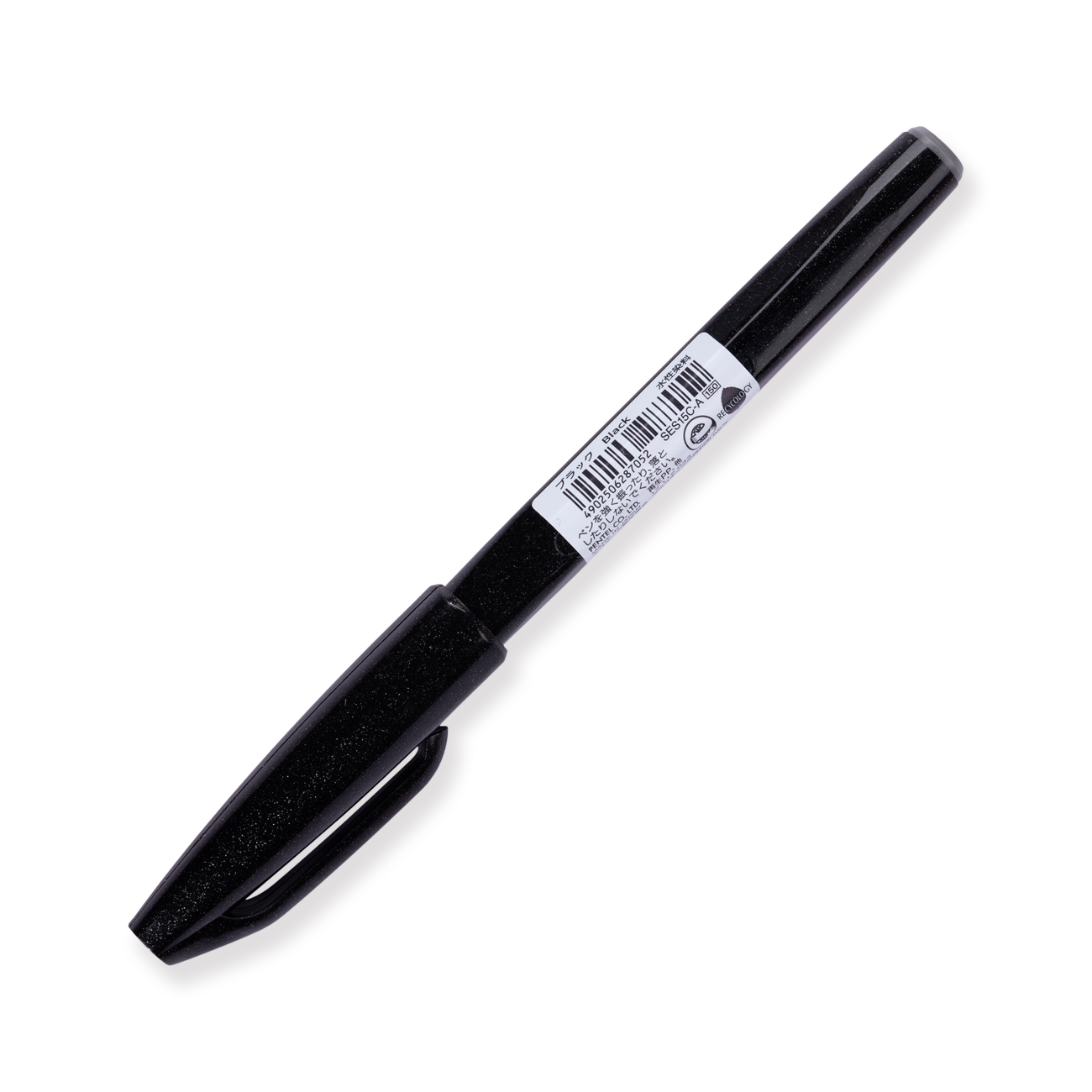 Pentel Fude Touch Brush Rotulador - Negro