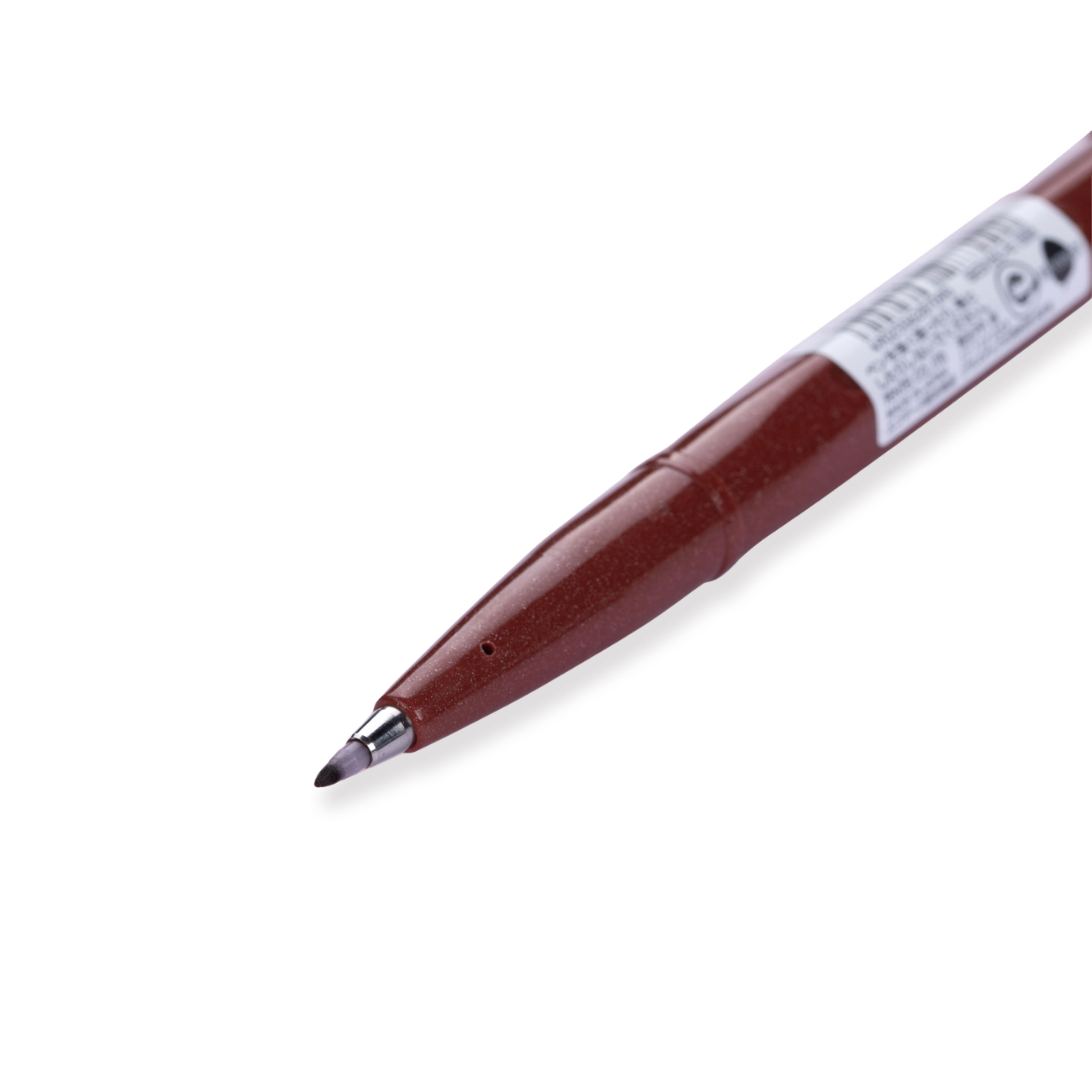 Pentel Fude Touch Brush Sign Pen, Braun