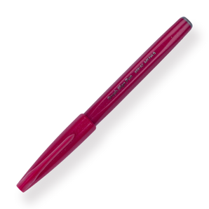 Pentel Fude Touch Brush Sign Pen - Burgundy - 2020 New Colors