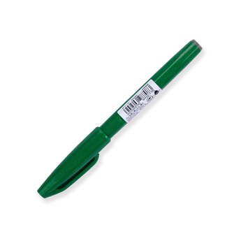 Pentel Fude Touch Brush Sign Pen - Green - Stationery Pal