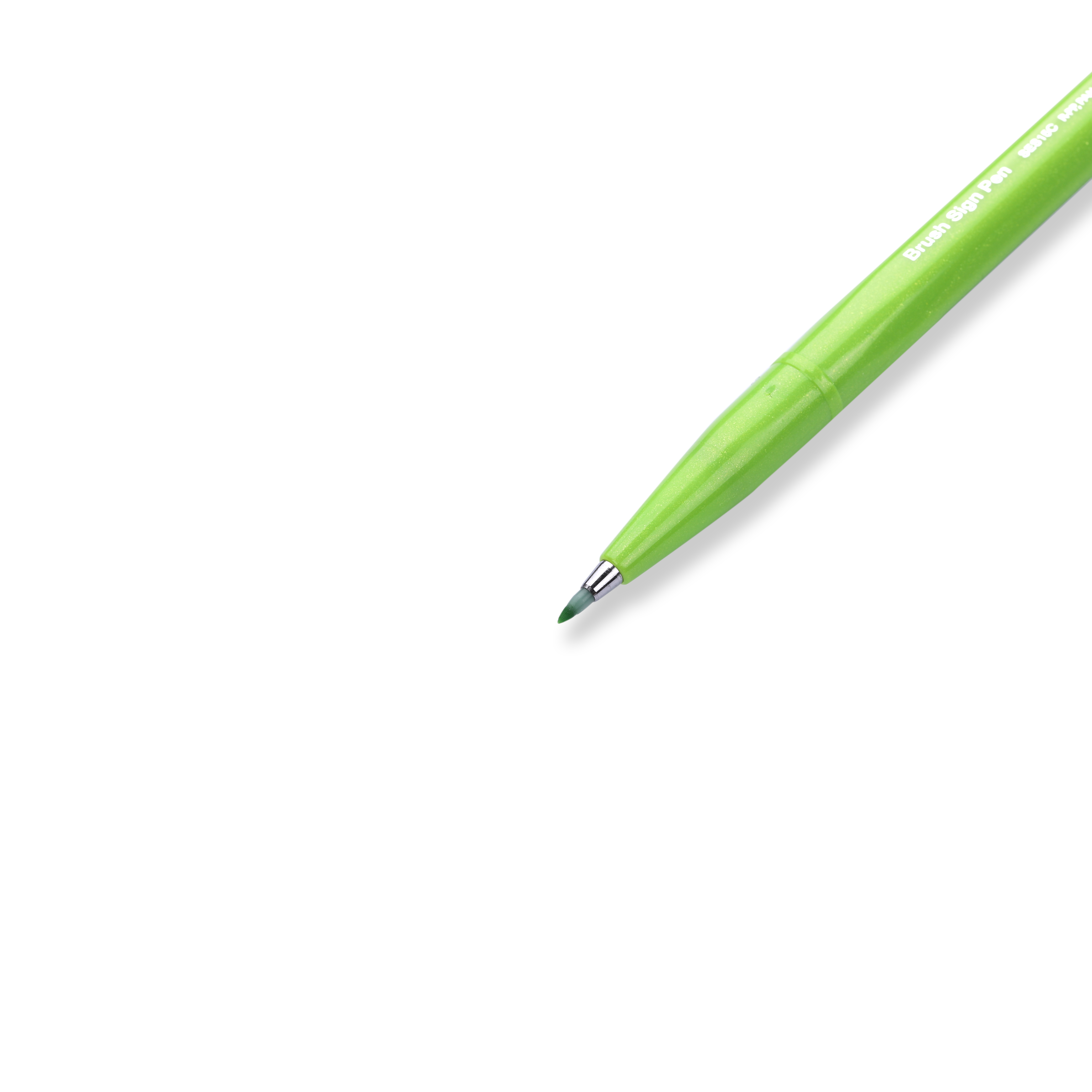 Pentel Fude Touch Brush Sign Pen - Verde claro - 2020 nuevos colores