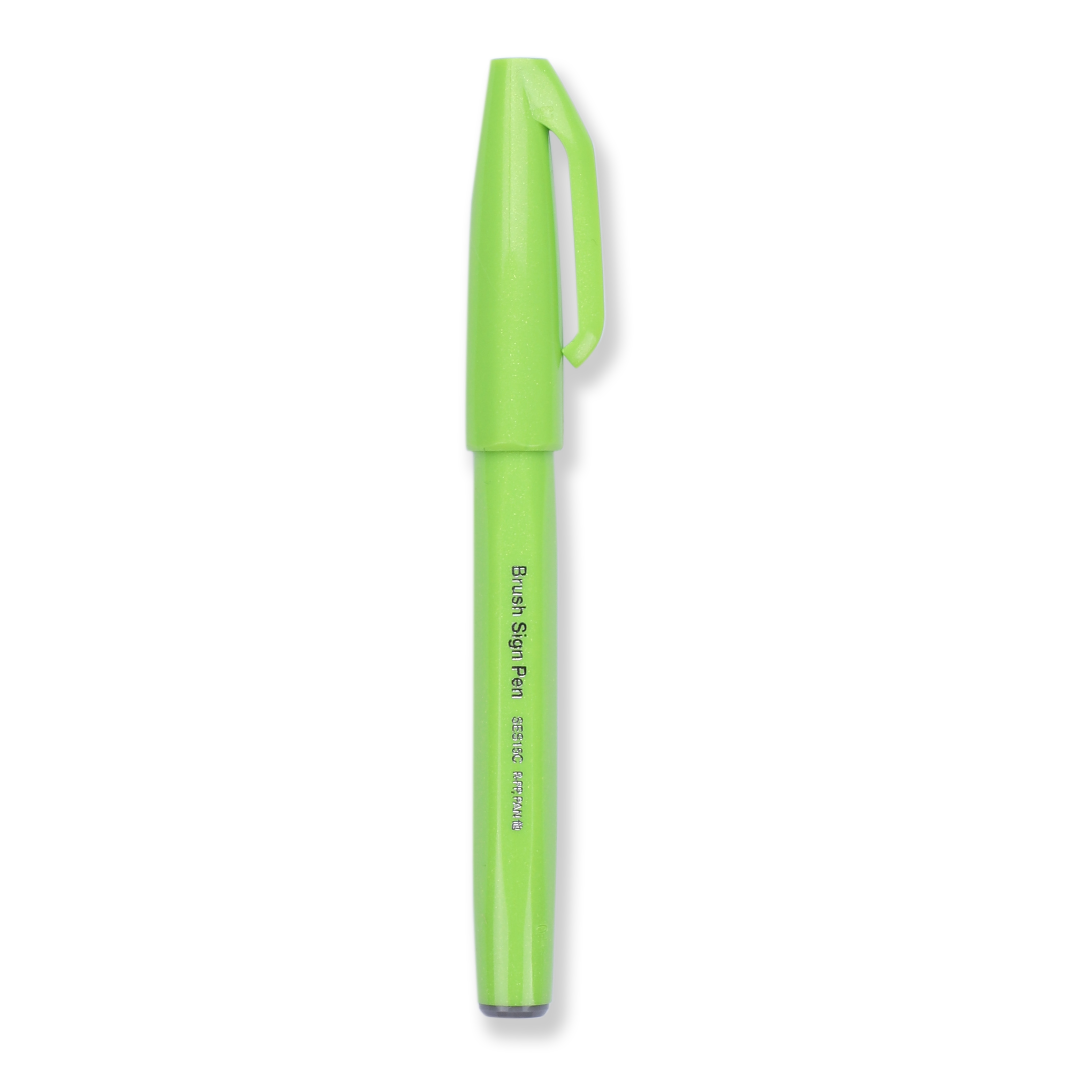 Pentel Fude Touch Brush Sign Pen - Light Green - 2020 New Colors