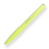 Pentel Fude Touch Brush Sign Pen - Lime Green - 2023 New Colors - Stationery Pal