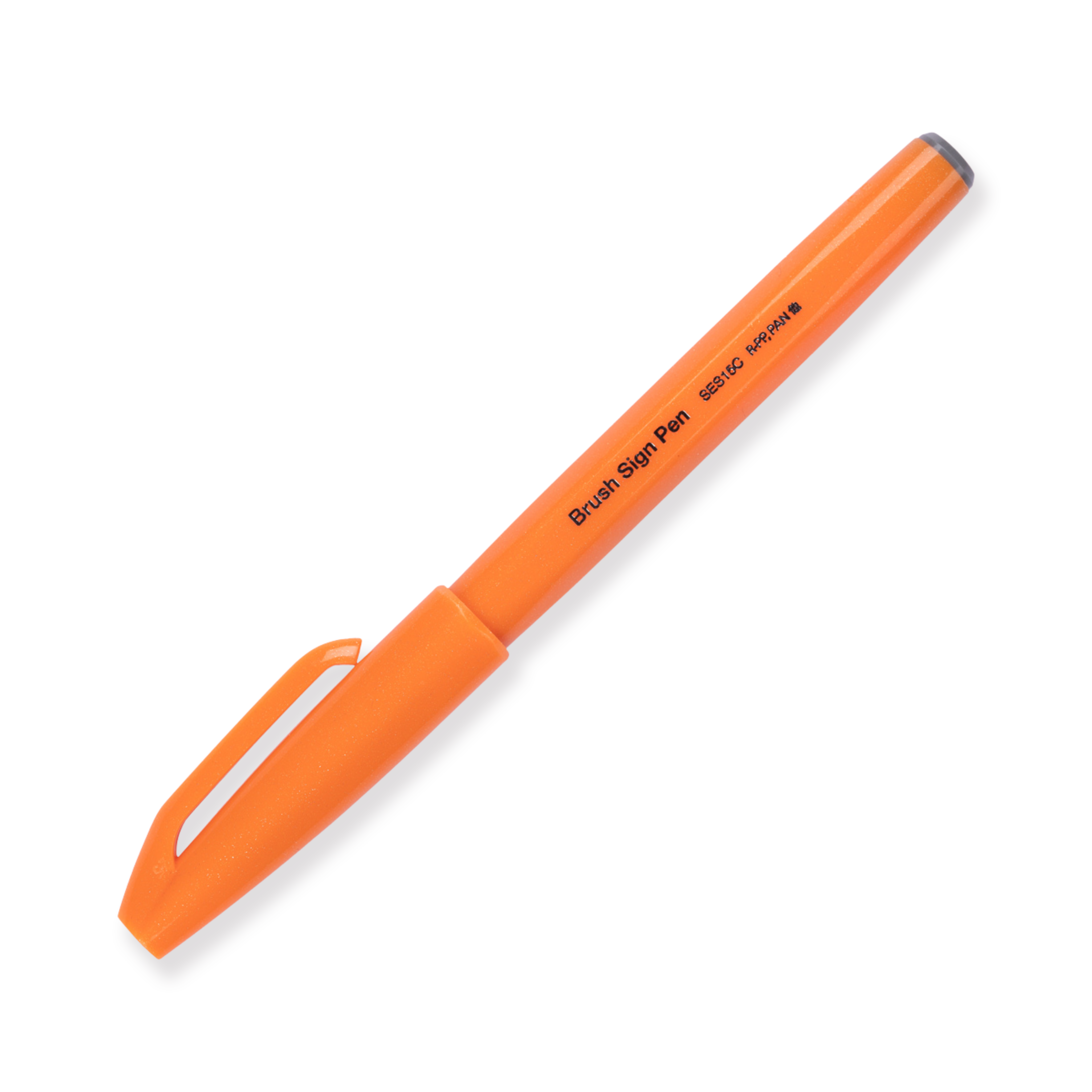 Pentel Fude Touch Brush Rotulador - Naranja