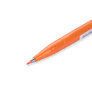 Pentel Fude Touch Brush Sign Pen - Orange - Stationery Pal