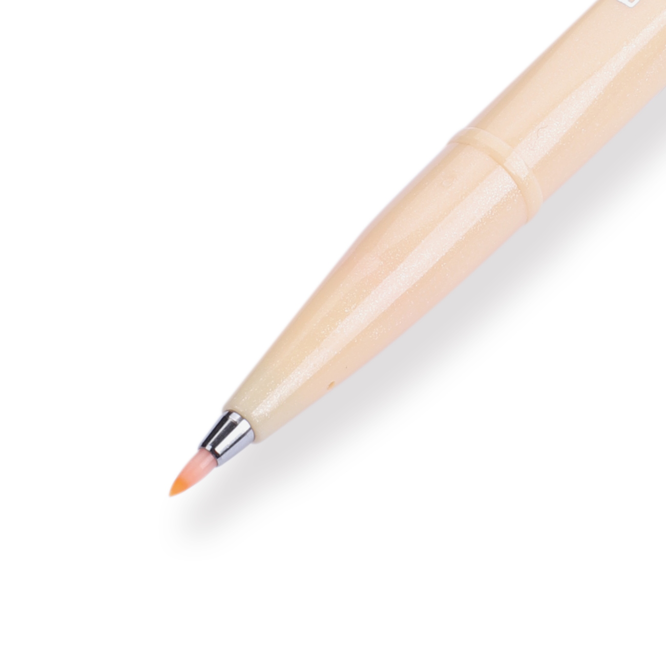 Pentel Fude Touch Brush Sign Pen - Pale Orange - 2023 New Colors - Stationery Pal