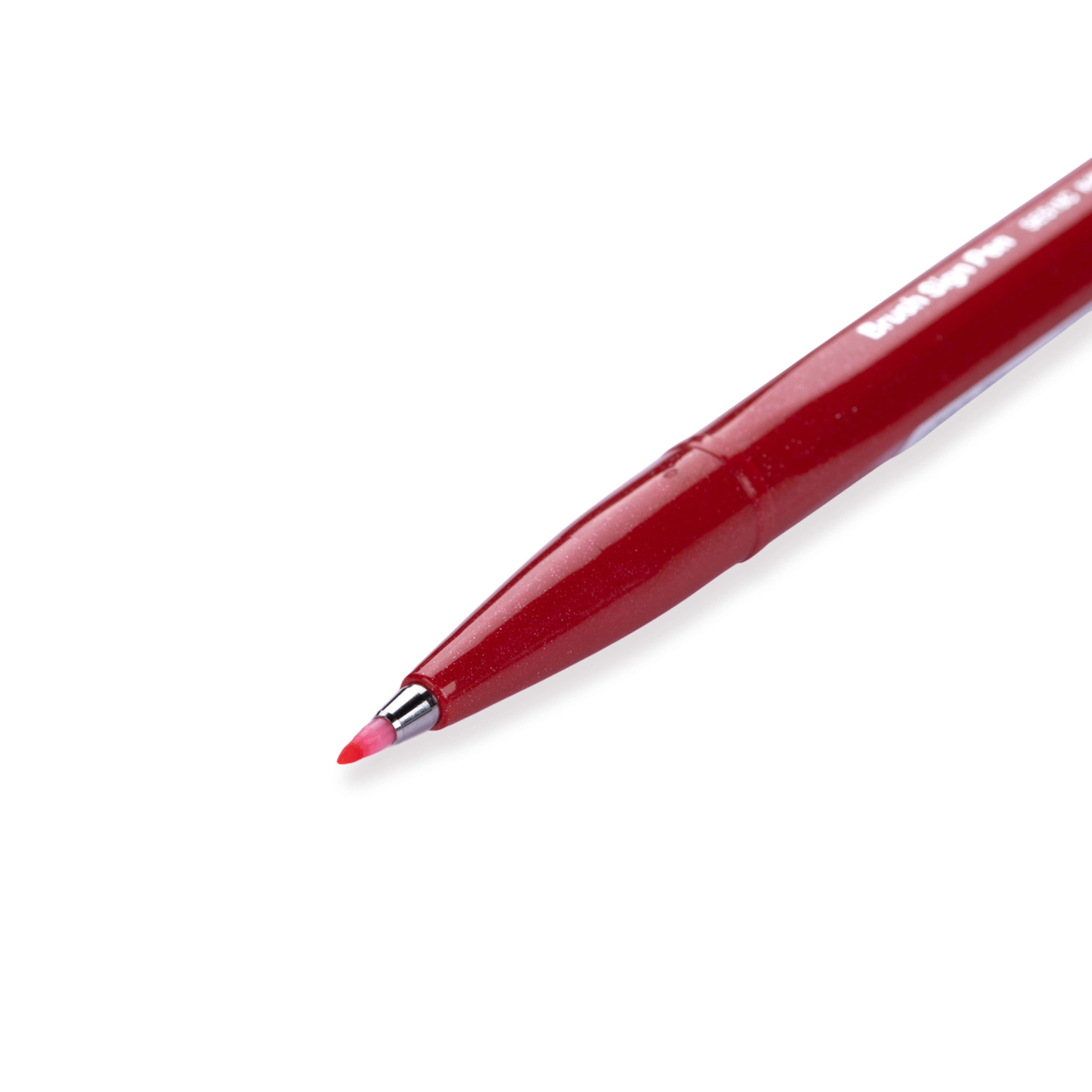 Pentel Fude Touch Brush Rotulador - Rojo