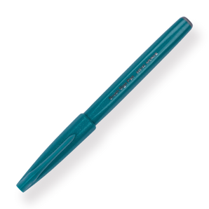 Pentel Fude Touch Brush Sign Pen - Turquoise Green - 2020 New Colors