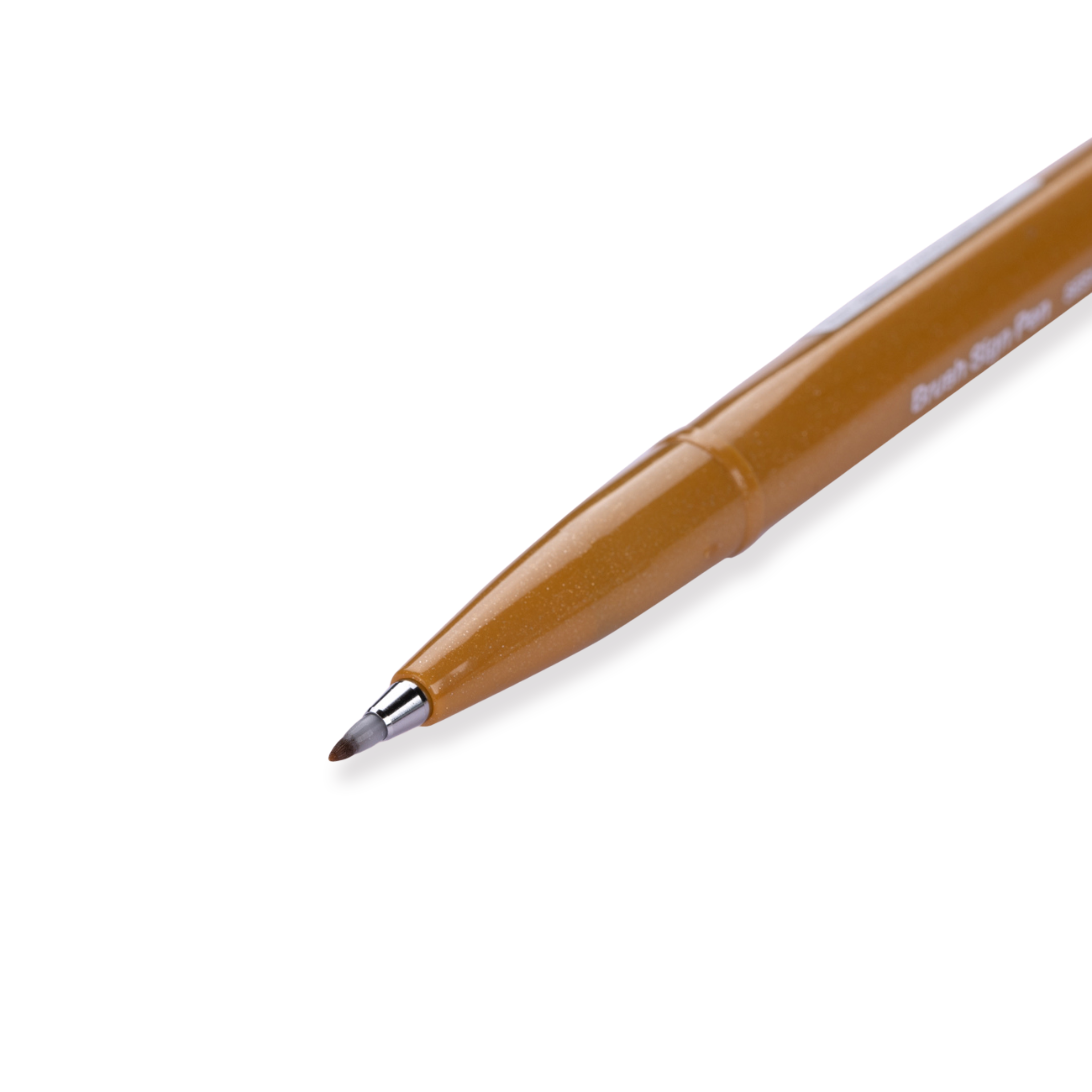 Pentel Fude Touch Brush Sign Pen, Ockergelb
