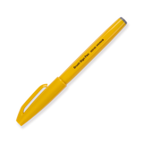 Pentel Fude Touch Brush Sign Pen - Yellow - Stationery Pal