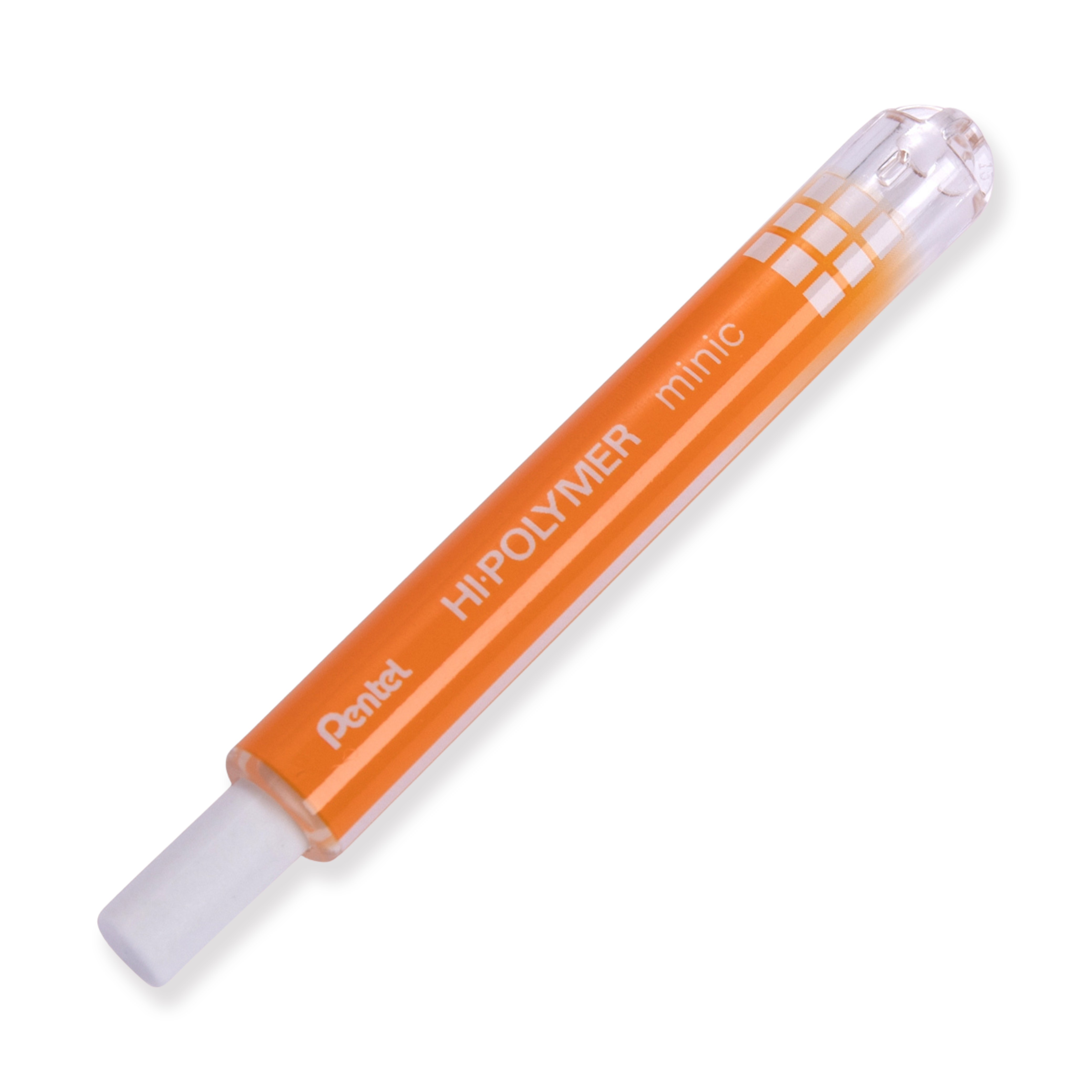Pentel Hi-Polymer Minic Eraser ZE82 - Naranja