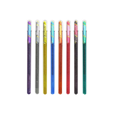 Pentel Hybrid Dual Metallic Gel Pen 1.0mm - 8 Color Set - Stationery Pal