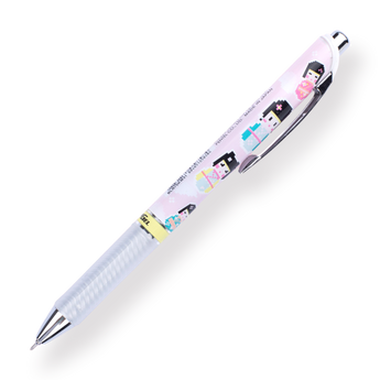 Pentel Limited Edition Energel Kawaii +5 Retractable Gel Roller Pen - Kokeshi - Stationery Pal