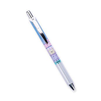 Pentel Limited Edition Energel Kawaii +5 Retractable Gel Roller Pen - Kuma Bear - Stationery Pal