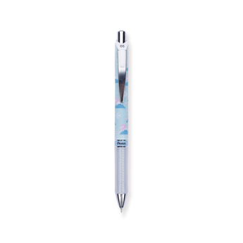 Pentel Limited Edition Energel Kawaii +5 Retractable Gel Roller Pen - Mount Fuji - Stationery Pal