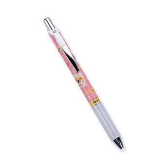 Pentel Limited Edition Energel Kawaii +5 Retractable Gel Roller Pen - Shiba Inu Dog - Stationery Pal