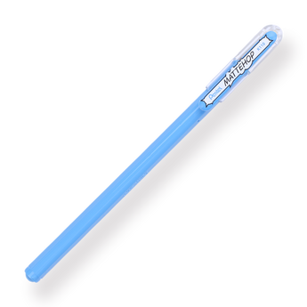 Pentel Mattehop 1.0 mm Gel Pen - Sky Blue - Stationery Pal