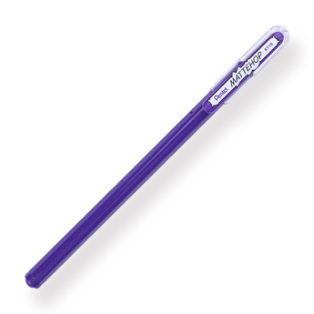 Pentel Mattehop 1.0 mm Gel Pen - Violet - Stationery Pal