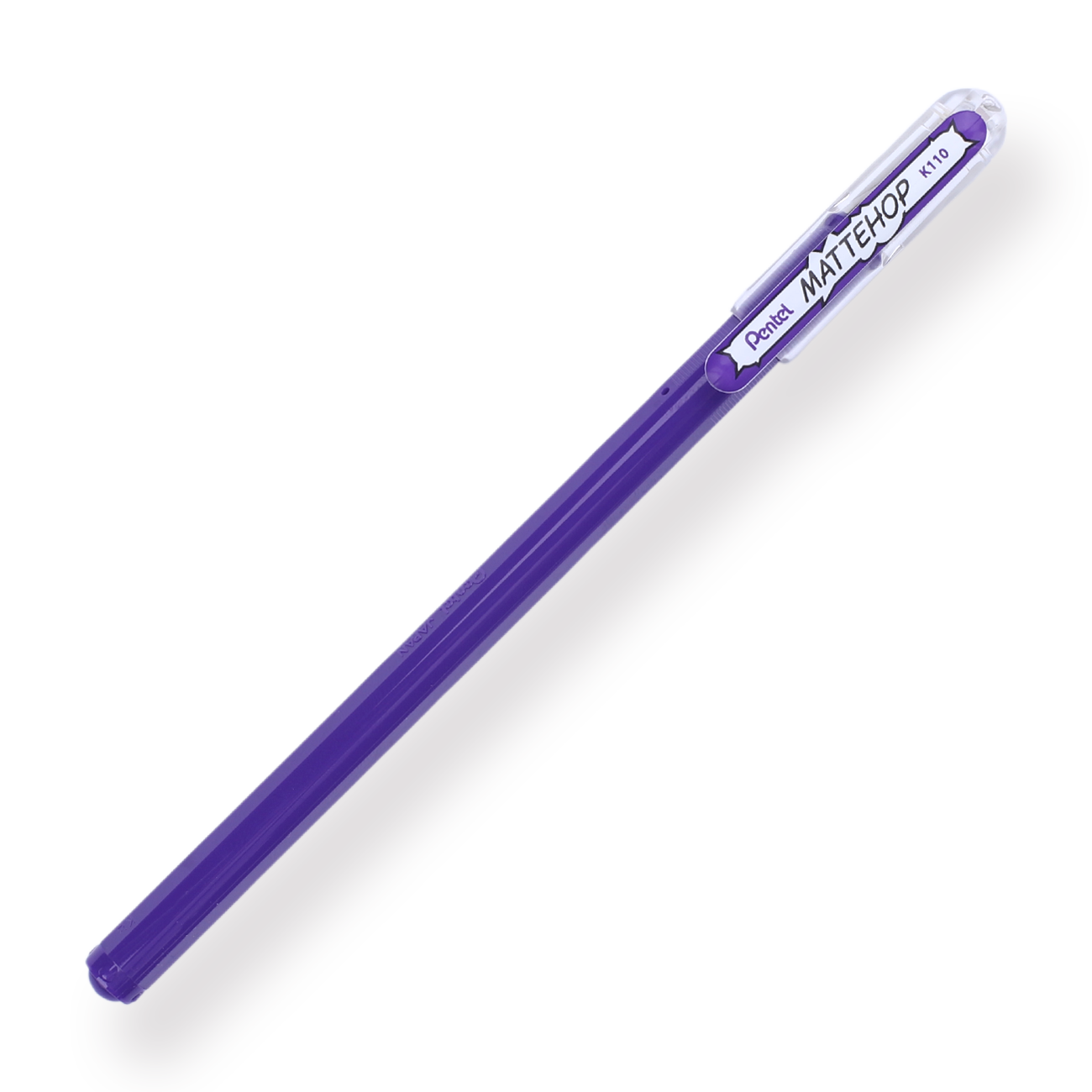 Pentel Mattehop 1.0 mm Gel Pen - Violet - Stationery Pal