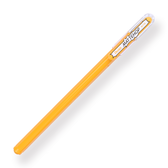 Pentel Mattehop 1.0 mm Gel Pen - Yellow Orange - Stationery Pal